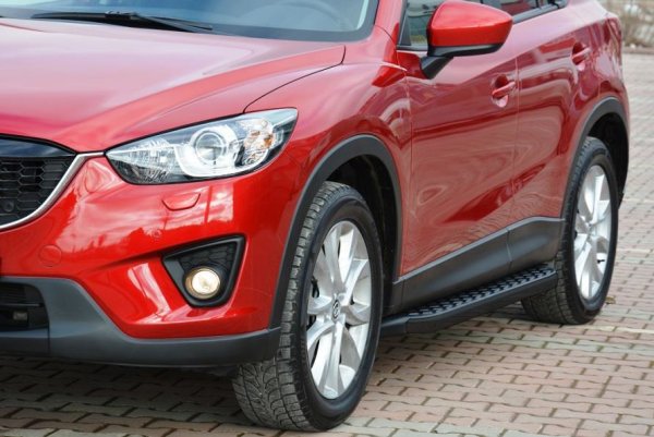 Trittbretter passend für Mazda CX-5 2011-2016 Hitit Schwarz mit TÜV