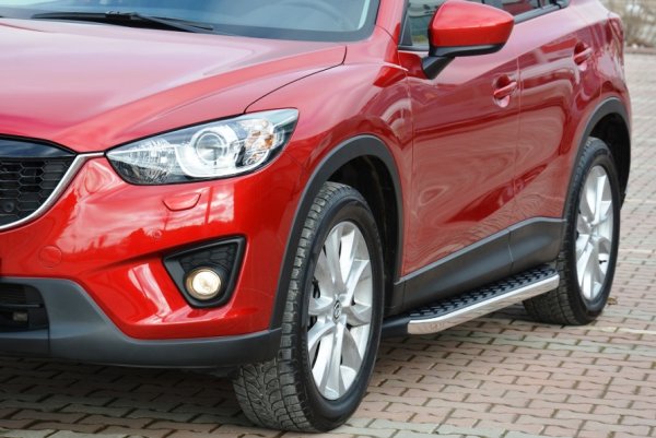 Trittbretter passend für Mazda CX-5 2011-2016 Hitit Chrom mit TÜV