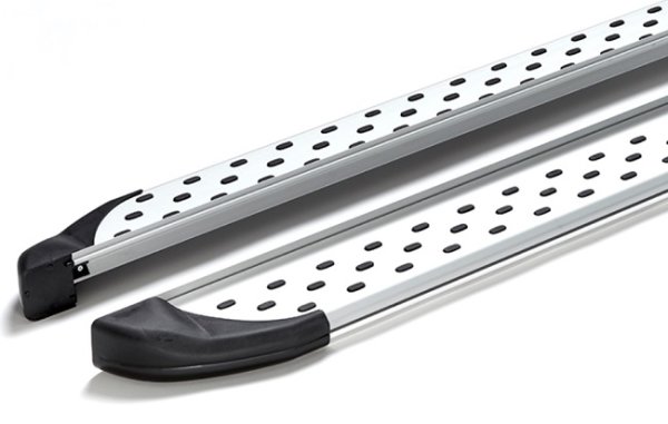 Trittbretter passend für Mitsubishi Outlander 2007-2012 Olympus Chrom mit TÜV