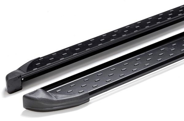 Trittbretter passend für Mitsubishi Outlander 2007-2012 Olympus Schwarz mit TÜV
