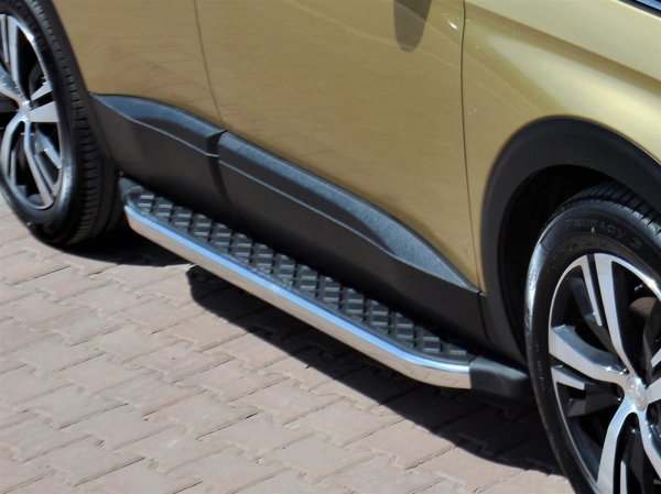 Trittbretter passend für Peugeot 5008 ab 2017 Hitit Chrom mit TÜV