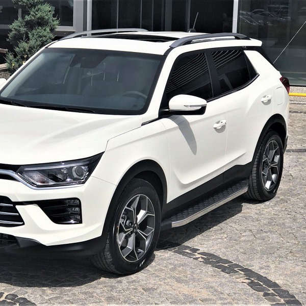 Trittbretter passend für Ssangyong Korando ab Bj. 2019 Hitit Chrom mit TÜV