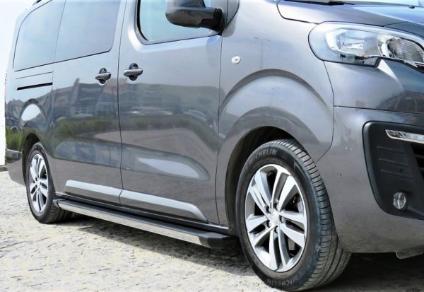 Trittbretter passend für Toyota Proace Kompakt ab 2016 Truva mit TÜV