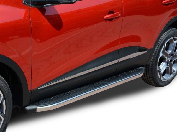 Trittbretter passend für Toyota RAV4 2013-2015 Ares Chrom mit TÜV