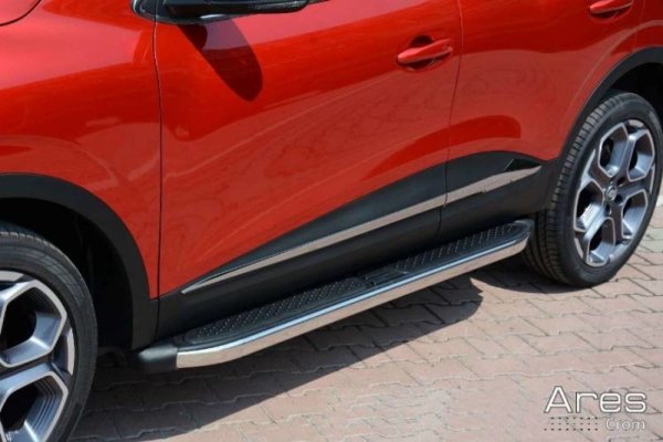 Trittbretter passend für VW Tiguan 2007-2015 Ares Chrom mit TÜV