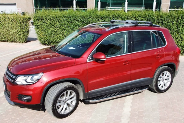 Trittbretter passend für VW Tiguan 2007-2015 Hitit Chrom mit TÜV