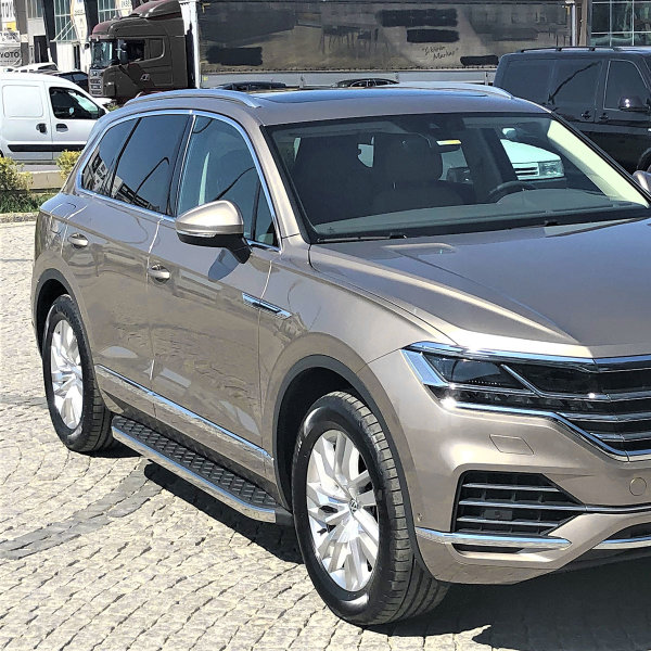 Trittbretter passend für VW Touareg ab Bj. 2018 Hitit Chrom mit TÜV