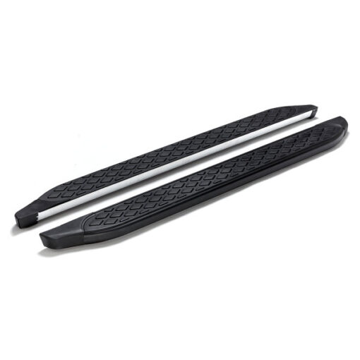 Trittbretter passend für Land Rover Discovery 3 2004-2009 Hitit Schwarz mit TÜV