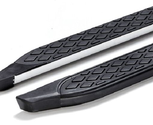 Trittbretter passend für Mercedes-Benz ML W166 AMG 2011-2015 Hitit Schwarz TÜV